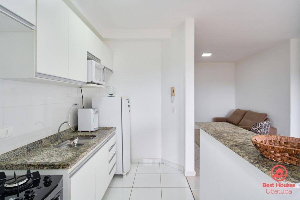 Bh56 Conforto, Ar, Varanda Gourmet E Vista Linda Apartamento Ubatuba